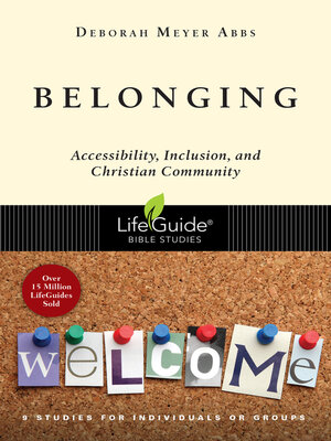 cover image of Belonging: Accessibility, Inclusion, and Christian Community